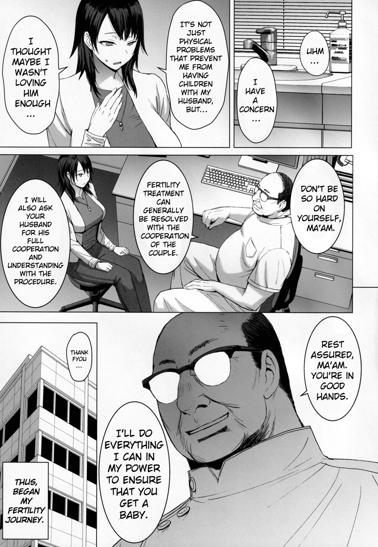 Hentai Manga Comic-The Collection of Married Women Undergoing Infertility Treatment-Read-4